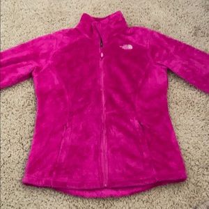 Bright primo fuzzy North Face Jacket